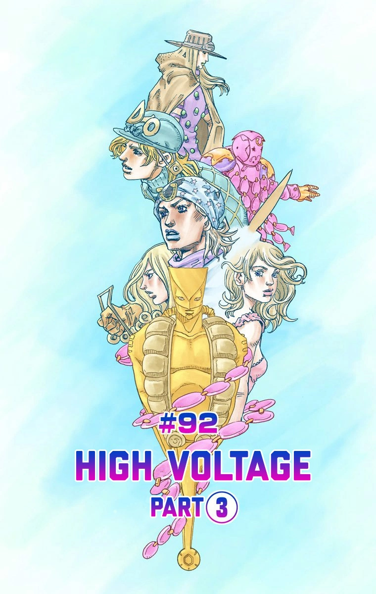 Jojo's Bizarre Adventure Part 7 - Steel Ball Run - Vol.24 Chapter 92: High Voltage Part 3