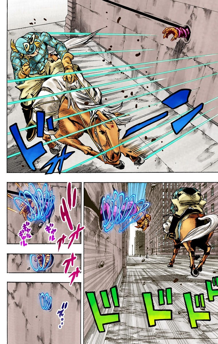 Jojo's Bizarre Adventure Part 7 - Steel Ball Run - Vol.24 Chapter 92: High Voltage Part 3