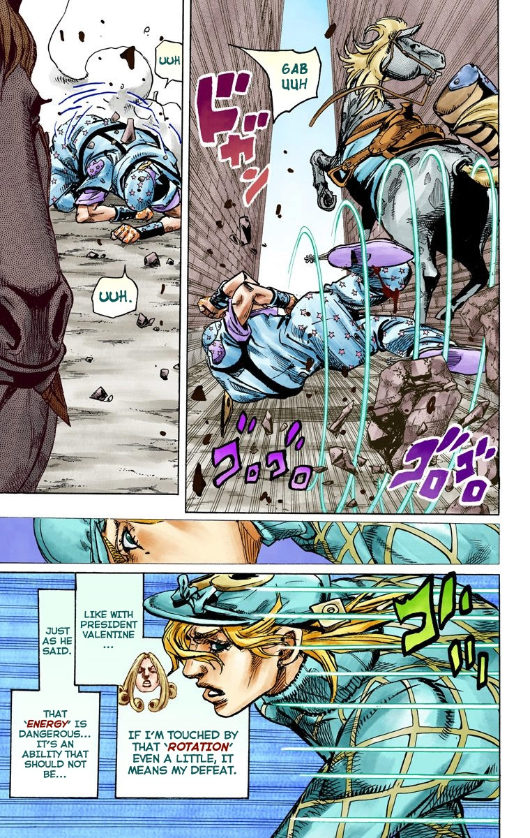 Jojo's Bizarre Adventure Part 7 - Steel Ball Run - Vol.24 Chapter 92: High Voltage Part 3