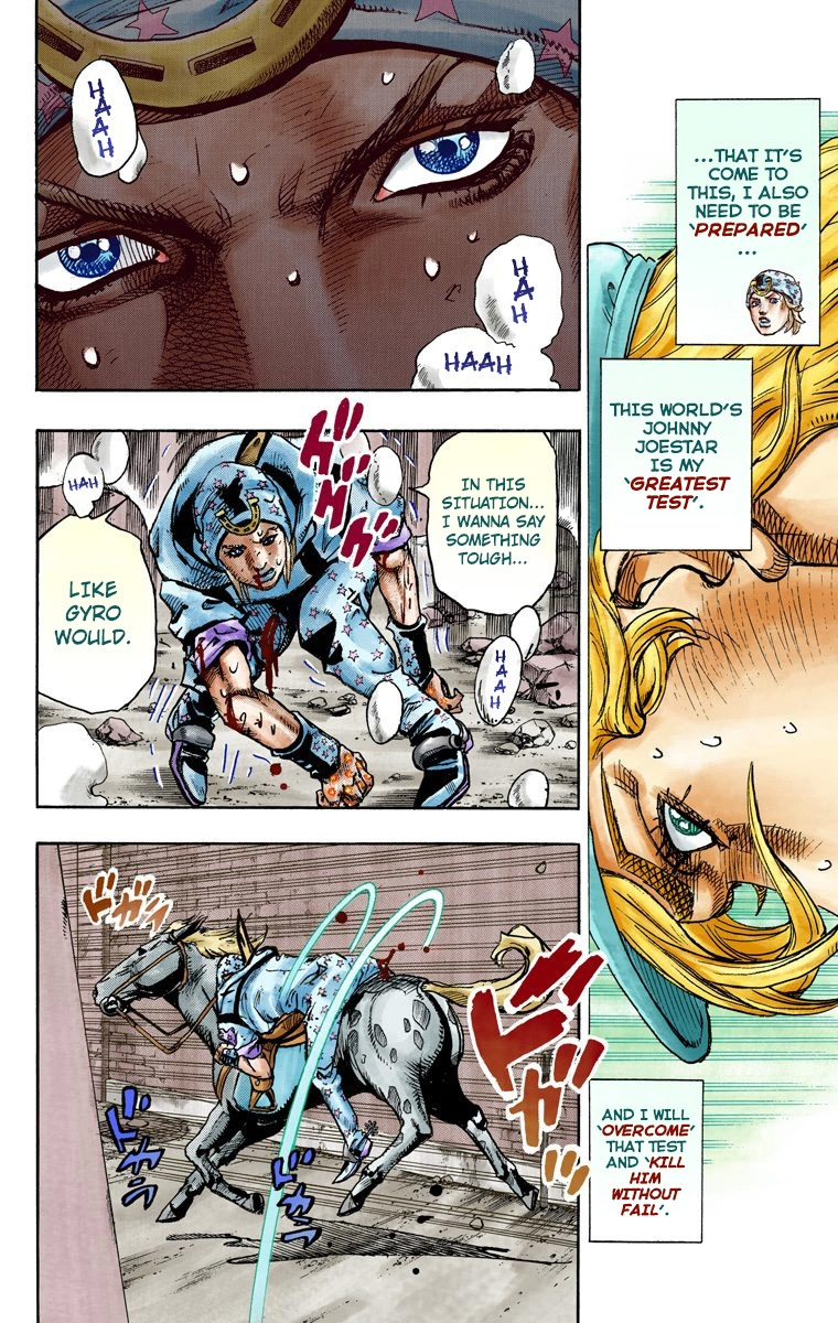 Jojo's Bizarre Adventure Part 7 - Steel Ball Run - Vol.24 Chapter 92: High Voltage Part 3