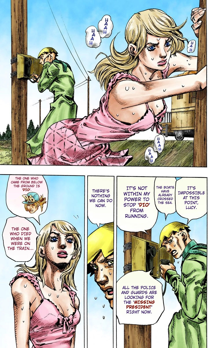 Jojo's Bizarre Adventure Part 7 - Steel Ball Run - Vol.24 Chapter 92: High Voltage Part 3