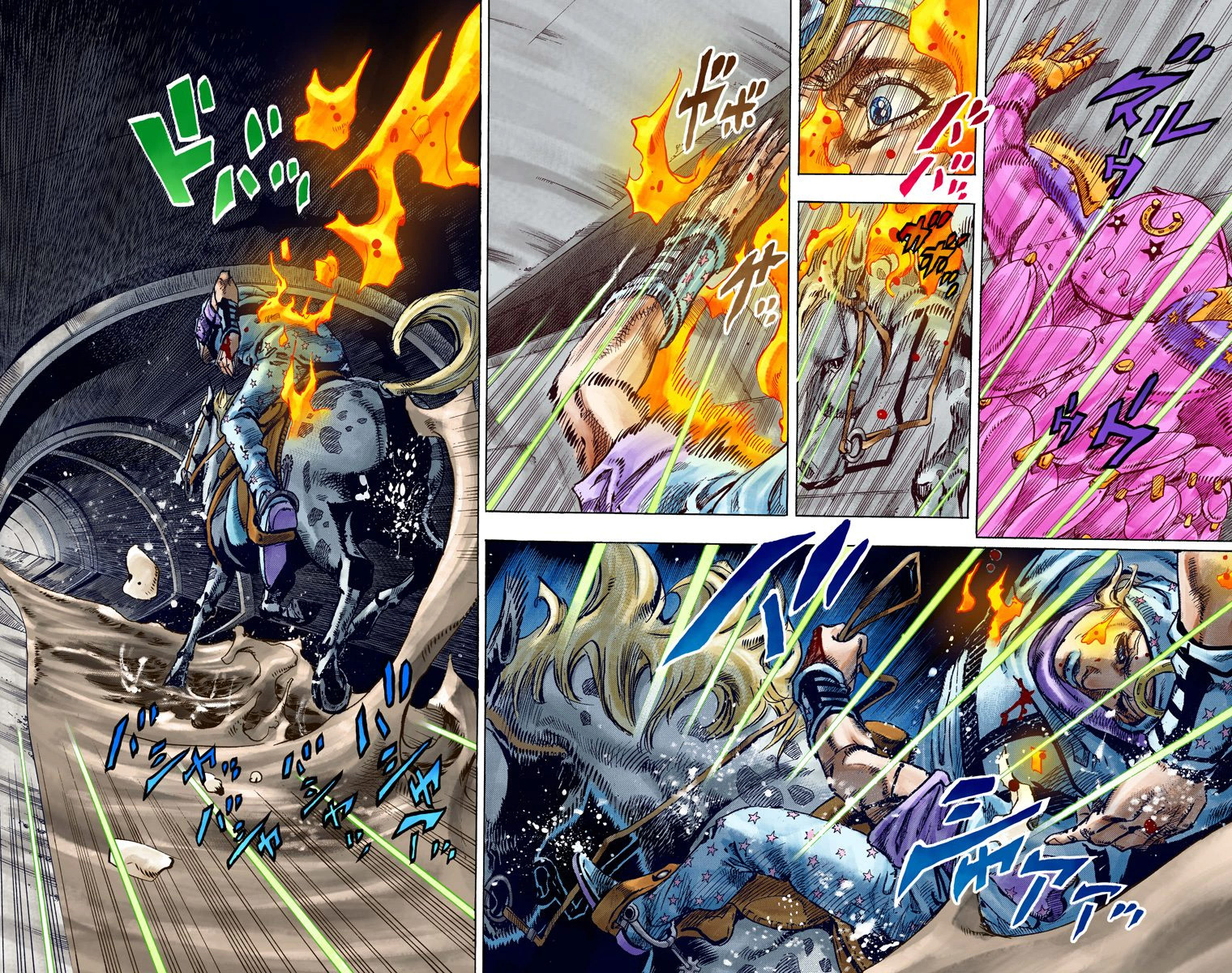 Jojo's Bizarre Adventure Part 7 - Steel Ball Run - Vol.24 Chapter 93: High Voltage Part 4