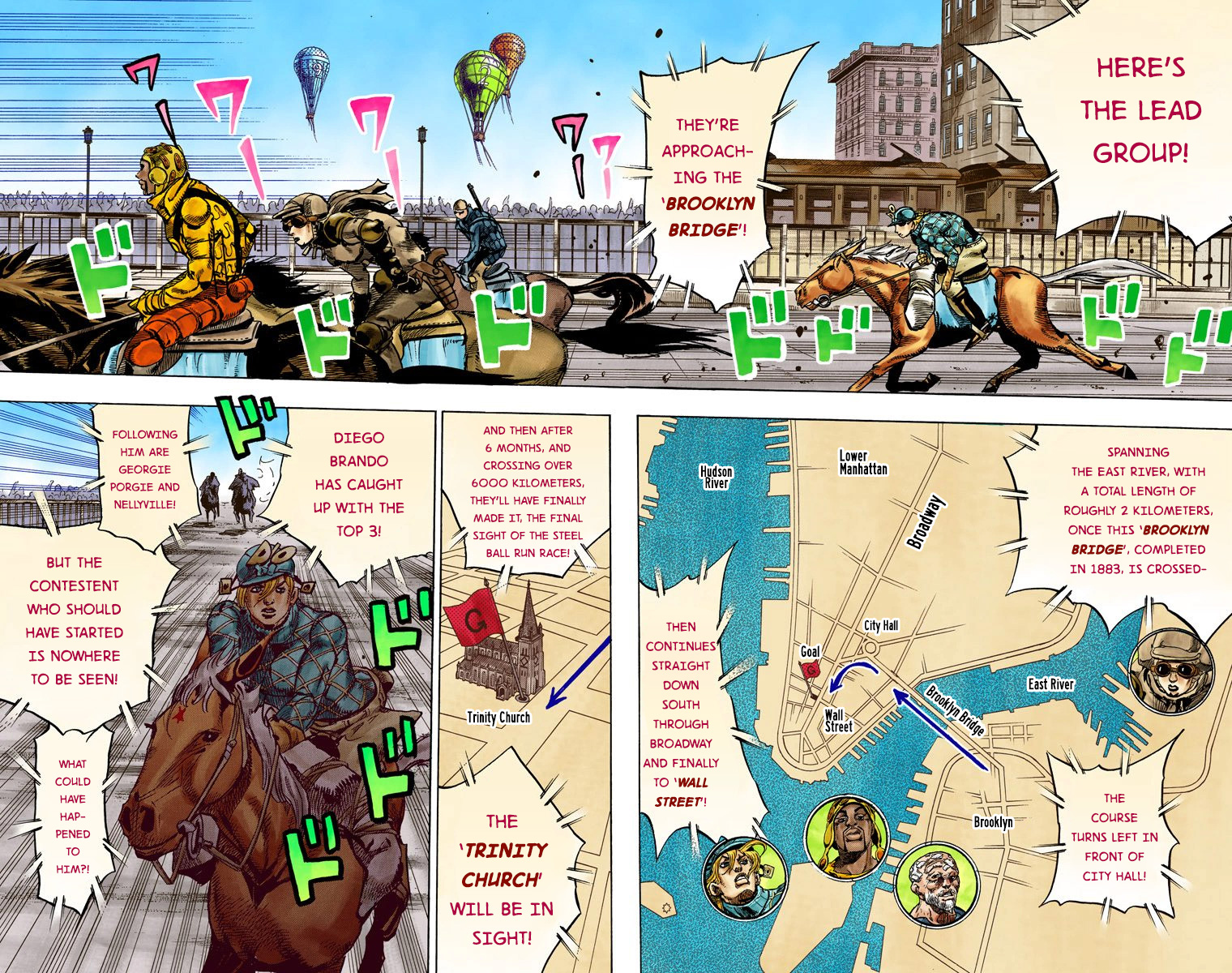 Jojo's Bizarre Adventure Part 7 - Steel Ball Run - Vol.24 Chapter 93: High Voltage Part 4