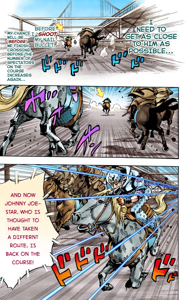 Jojo's Bizarre Adventure Part 7 - Steel Ball Run - Vol.24 Chapter 93: High Voltage Part 4