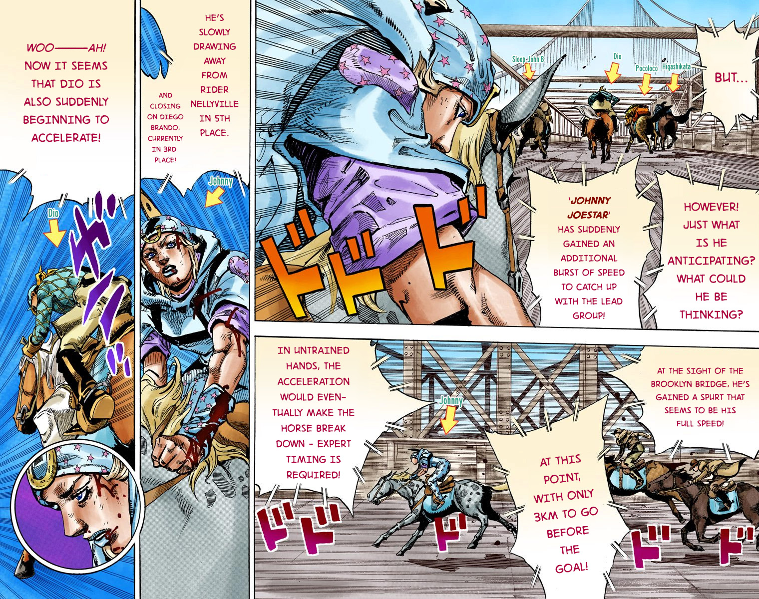 Jojo's Bizarre Adventure Part 7 - Steel Ball Run - Vol.24 Chapter 93: High Voltage Part 4