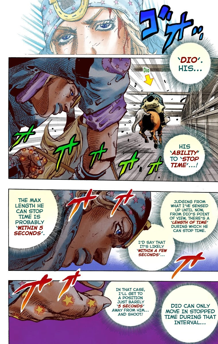 Jojo's Bizarre Adventure Part 7 - Steel Ball Run - Vol.24 Chapter 93: High Voltage Part 4