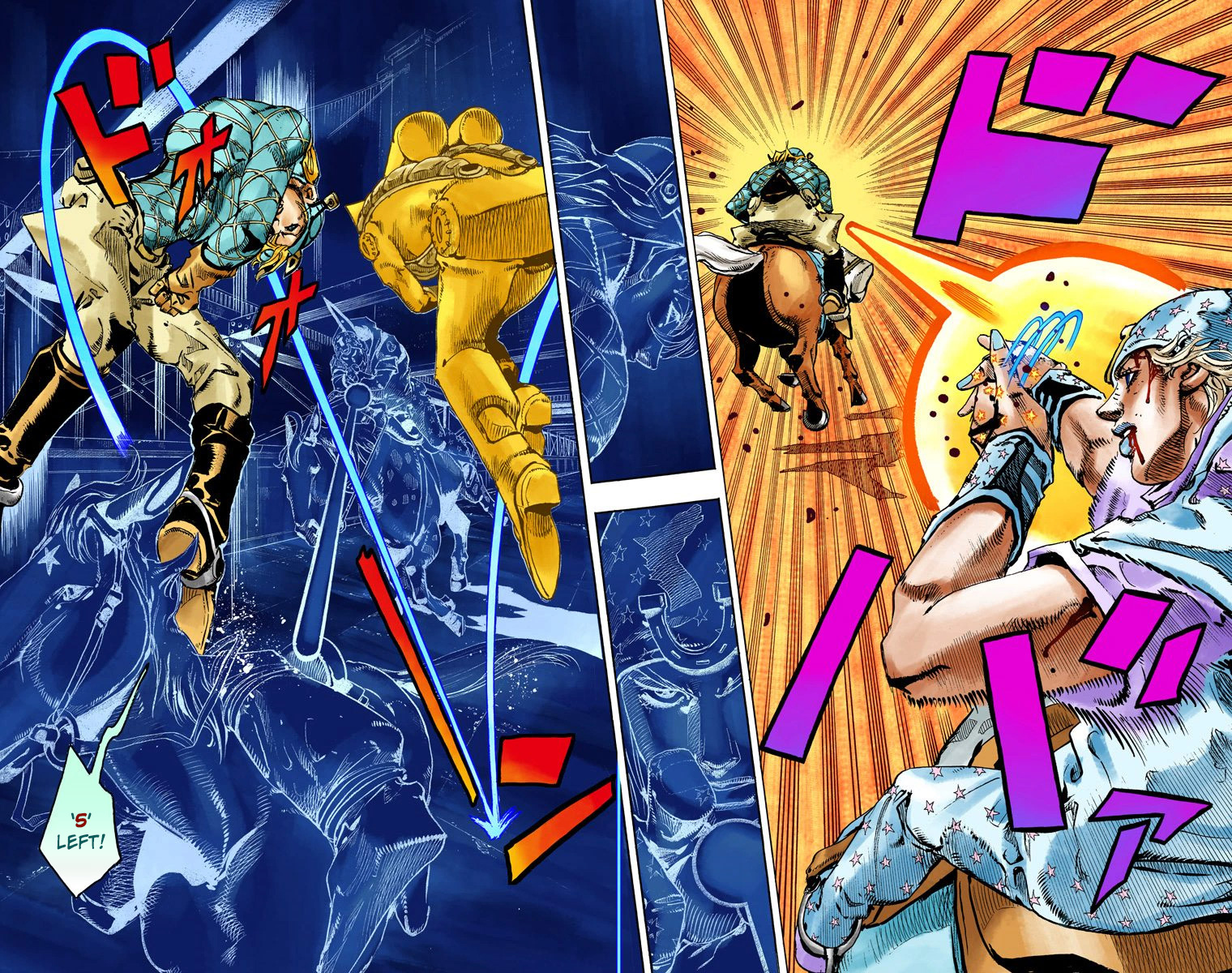 Jojo's Bizarre Adventure Part 7 - Steel Ball Run - Vol.24 Chapter 93: High Voltage Part 4