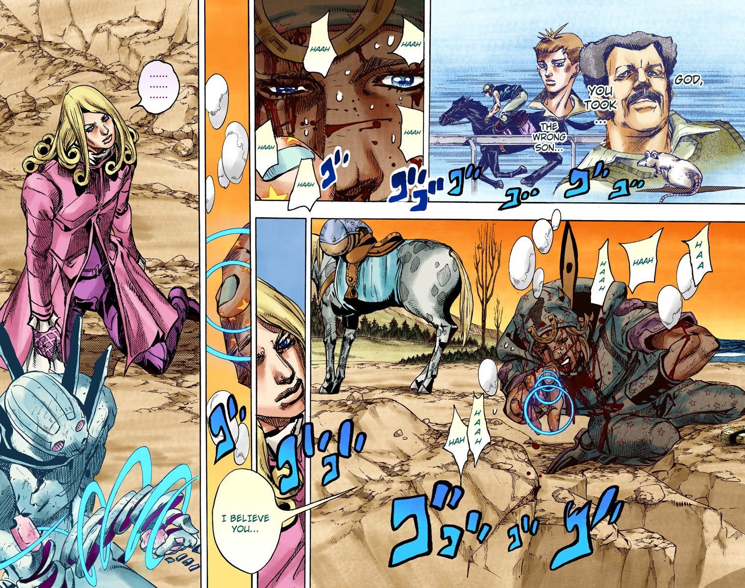 Jojo's Bizarre Adventure Part 7 - Steel Ball Run - Vol.23 Chapter 89: Break My Heart, Break Your Heart Part 2