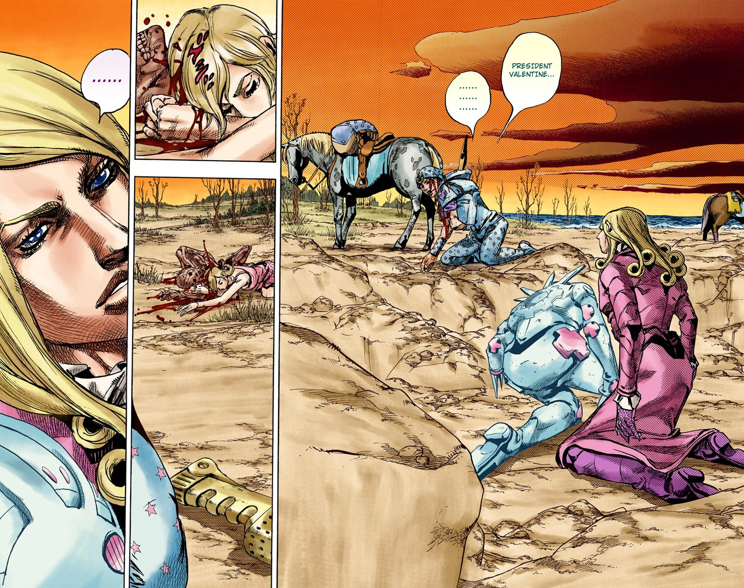 Jojo's Bizarre Adventure Part 7 - Steel Ball Run - Vol.23 Chapter 89: Break My Heart, Break Your Heart Part 2