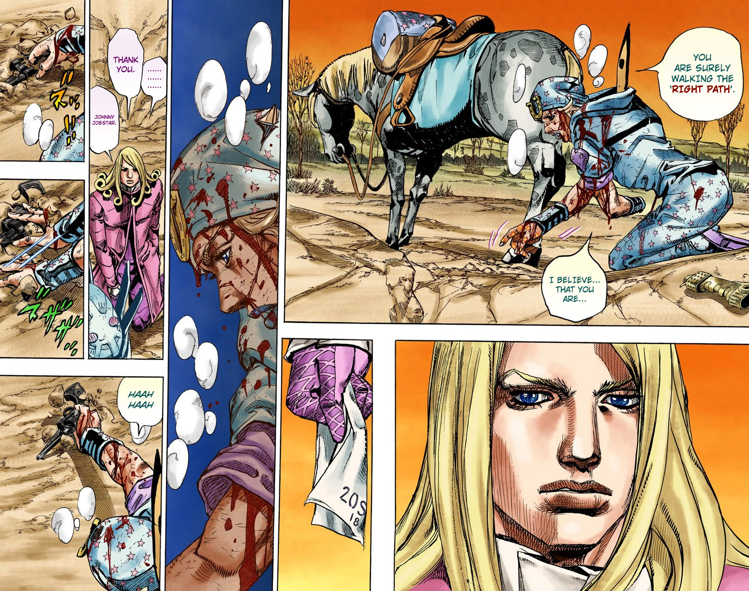 Jojo's Bizarre Adventure Part 7 - Steel Ball Run - Vol.23 Chapter 89: Break My Heart, Break Your Heart Part 2