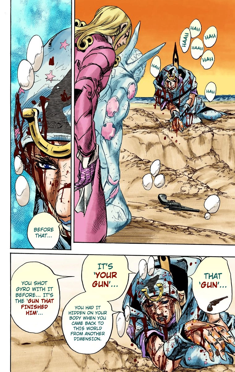 Jojo's Bizarre Adventure Part 7 - Steel Ball Run - Vol.23 Chapter 89: Break My Heart, Break Your Heart Part 2