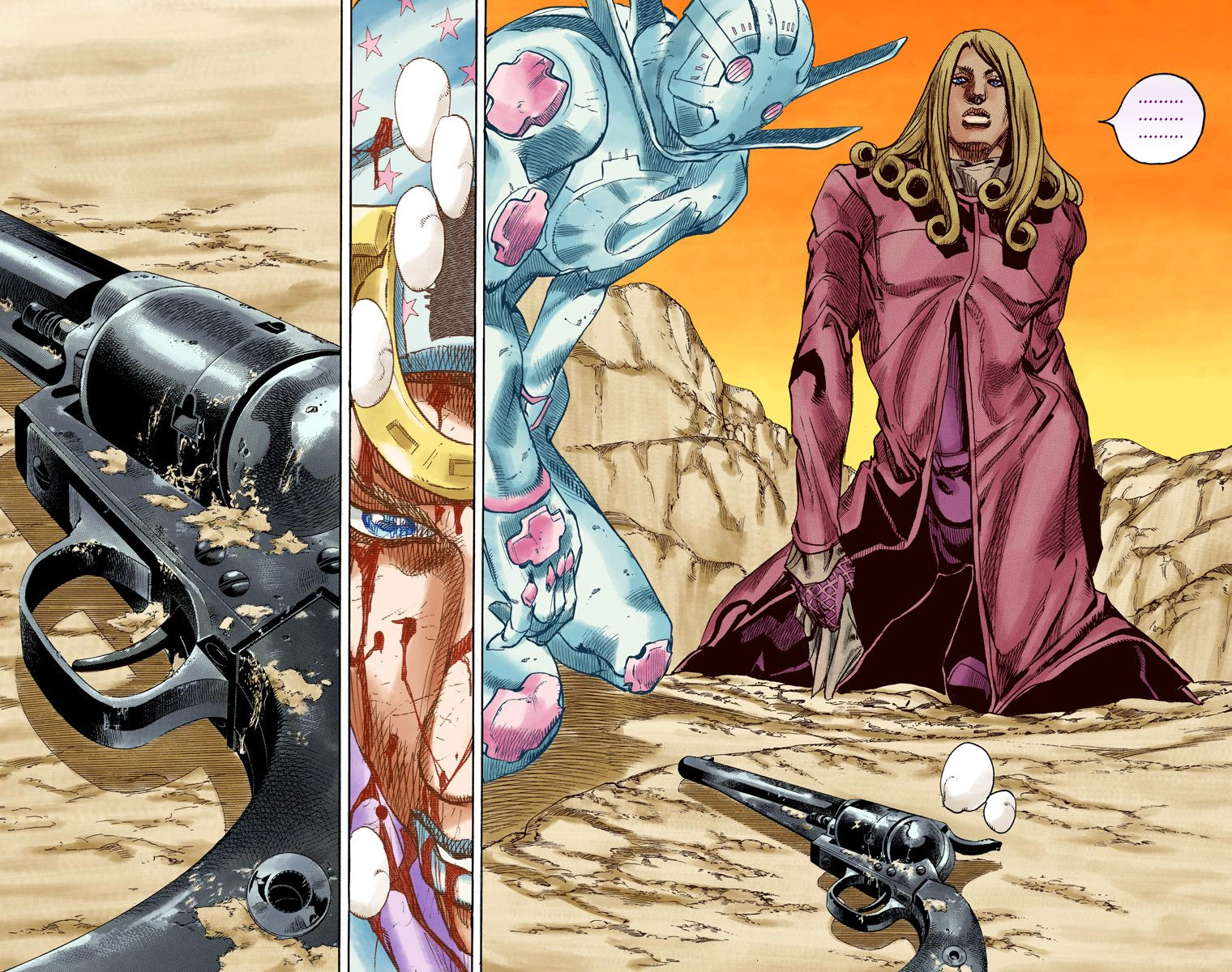 Jojo's Bizarre Adventure Part 7 - Steel Ball Run - Vol.23 Chapter 89: Break My Heart, Break Your Heart Part 2