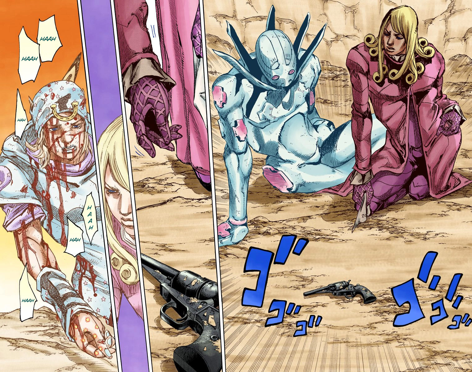 Jojo's Bizarre Adventure Part 7 - Steel Ball Run - Vol.23 Chapter 89: Break My Heart, Break Your Heart Part 2