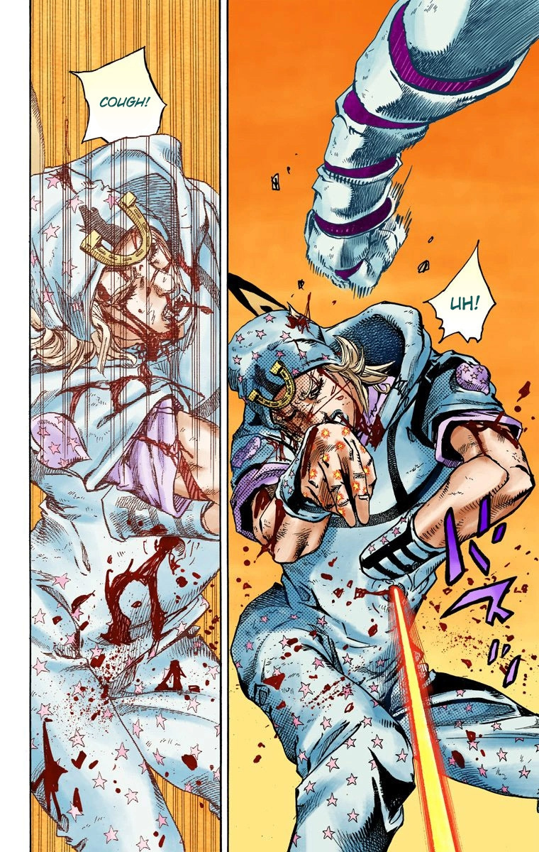 Jojo's Bizarre Adventure Part 7 - Steel Ball Run - Vol.23 Chapter 89: Break My Heart, Break Your Heart Part 2