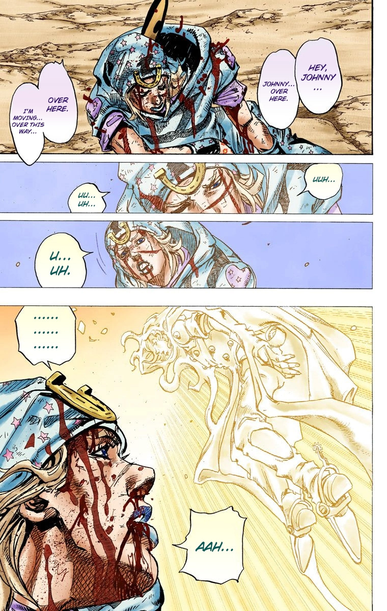 Jojo's Bizarre Adventure Part 7 - Steel Ball Run - Vol.23 Chapter 89: Break My Heart, Break Your Heart Part 2