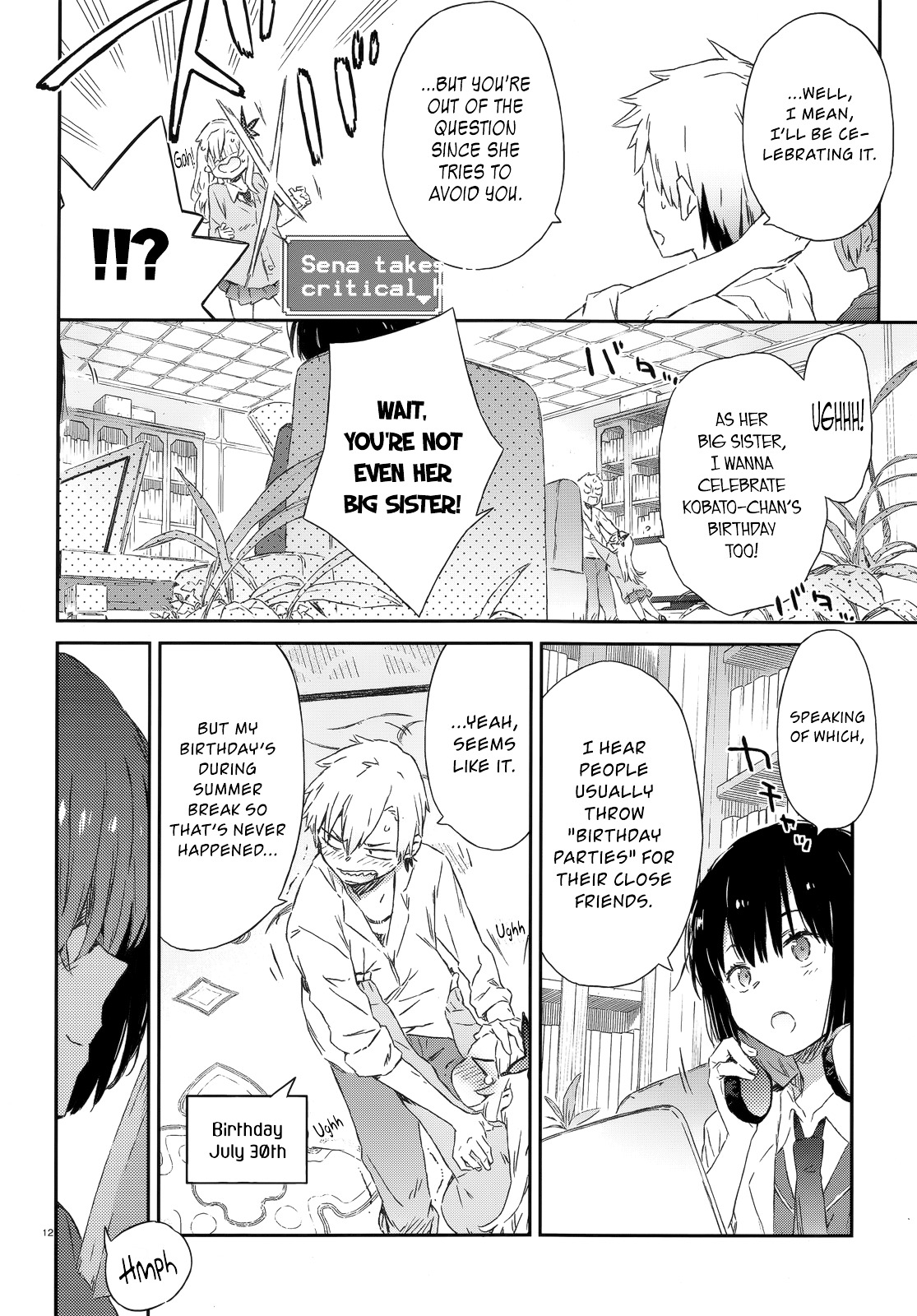 Boku Wa Tomodachi Ga Sukunai Plus - Chapter 41 : Birthday