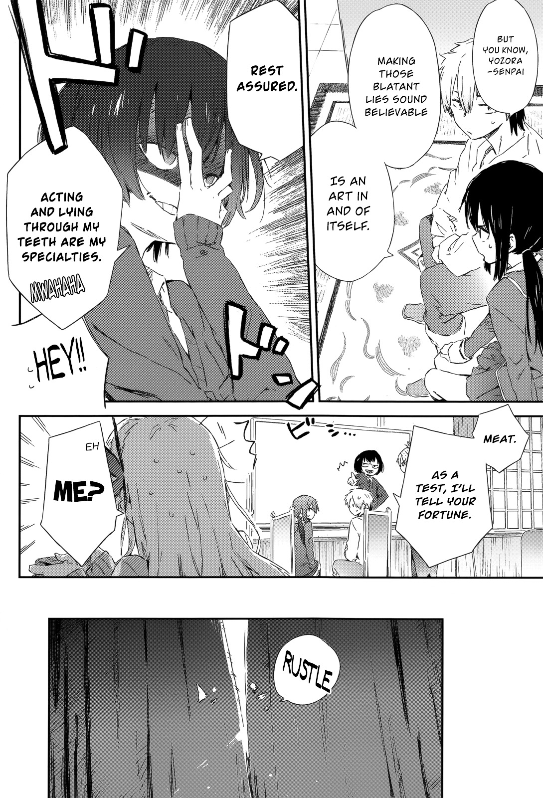 Boku Wa Tomodachi Ga Sukunai Plus - Chapter 45 : Fortune Telling