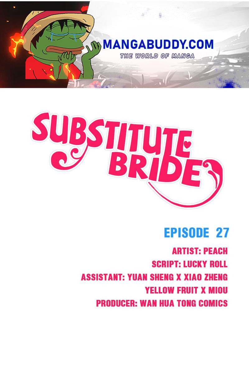 Substitute Bride - Chapter 27