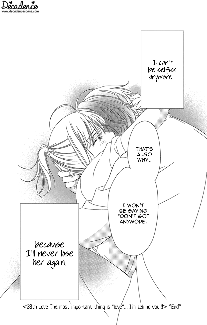 Koi Wa Tsuzuku Yo Dokomade Mo - Vol.6 Chapter 28: The Most Important Thing Is Love... I'm Telling You!!!