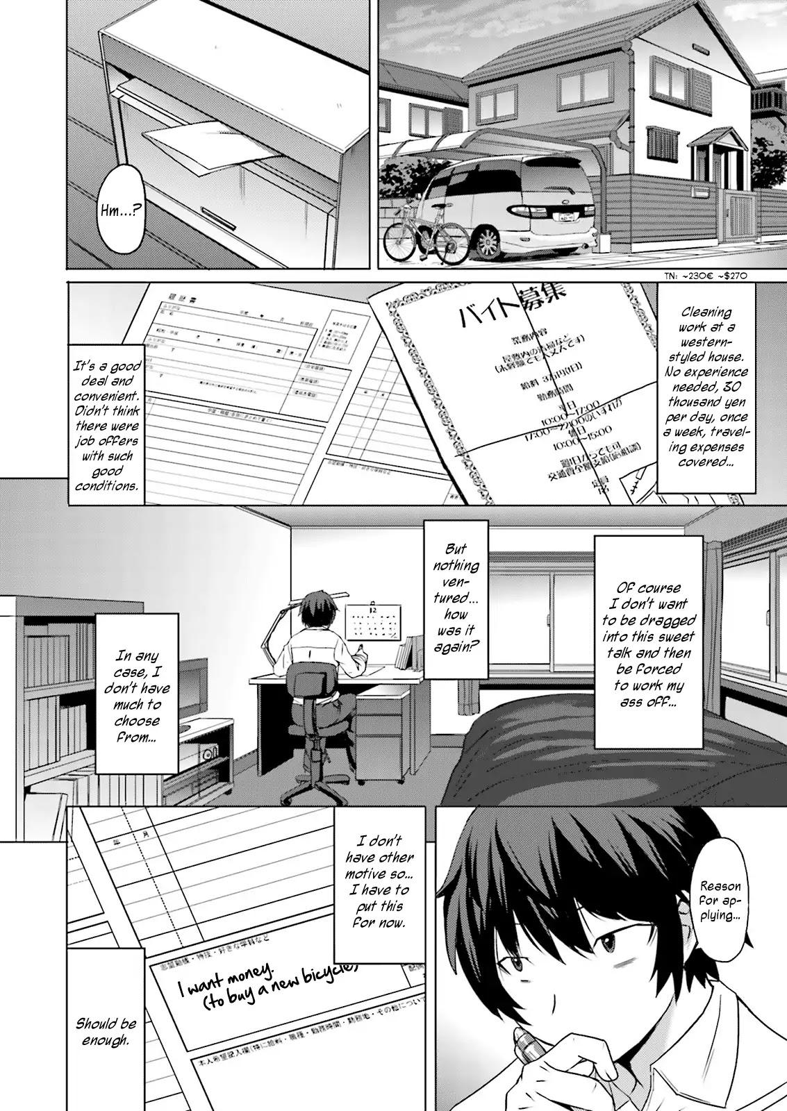 Kuro-Senpai To Kuroyashiki No Yami Ni Mayowanai - Chapter 1