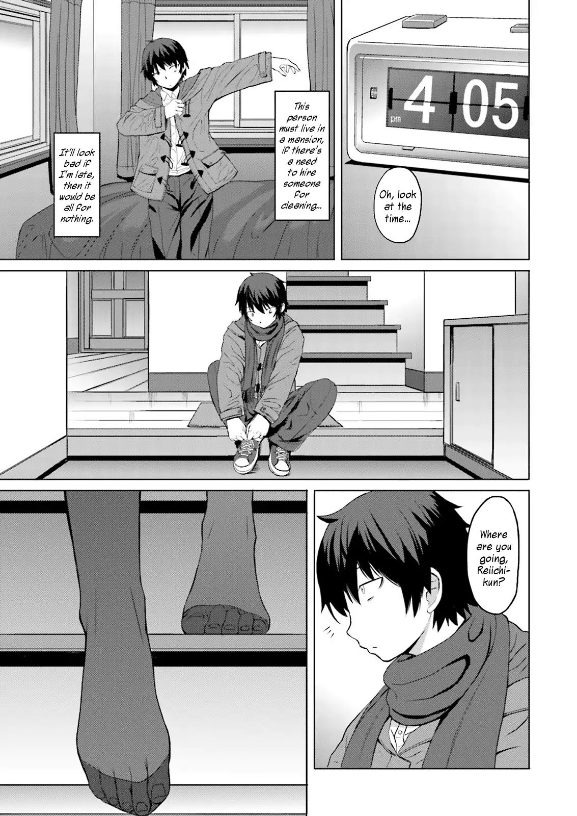 Kuro-Senpai To Kuroyashiki No Yami Ni Mayowanai - Chapter 1