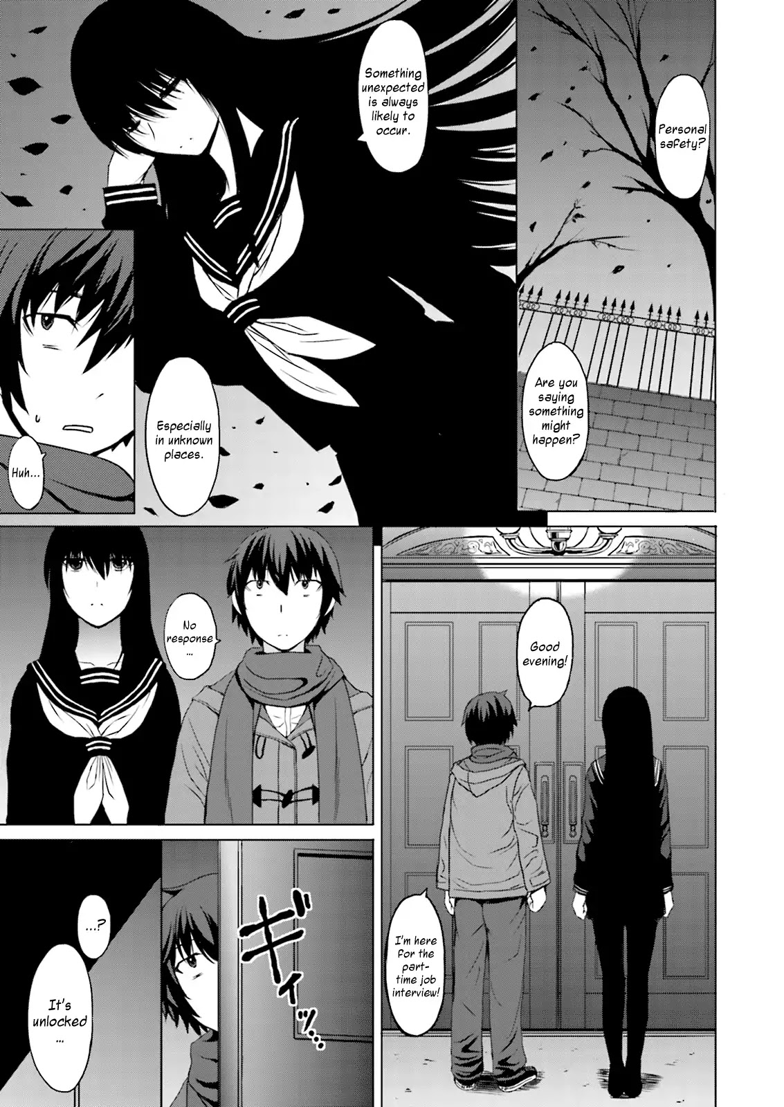 Kuro-Senpai To Kuroyashiki No Yami Ni Mayowanai - Chapter 1