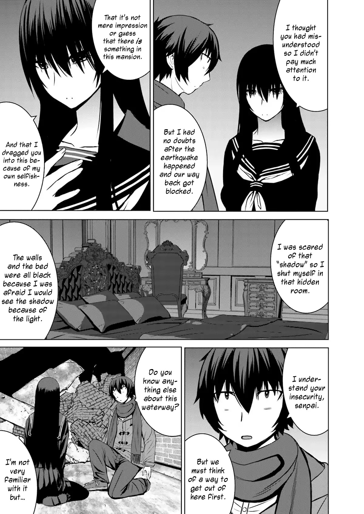 Kuro-Senpai To Kuroyashiki No Yami Ni Mayowanai - Chapter 9