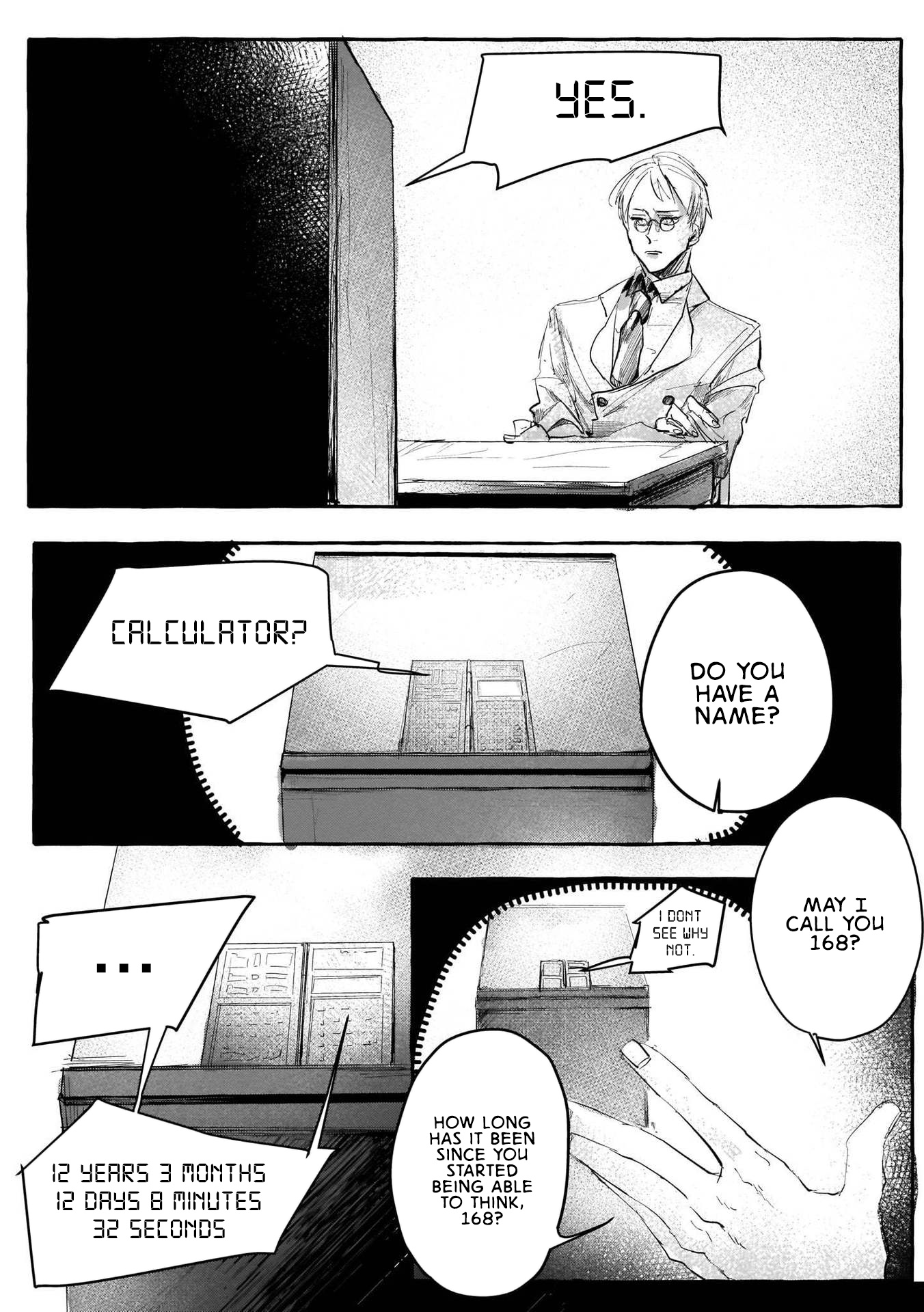 Scp Comic Anthology - Ki - Vol.1 Chapter 4: Scp-168 - Sentient Calculator (Garakuta)