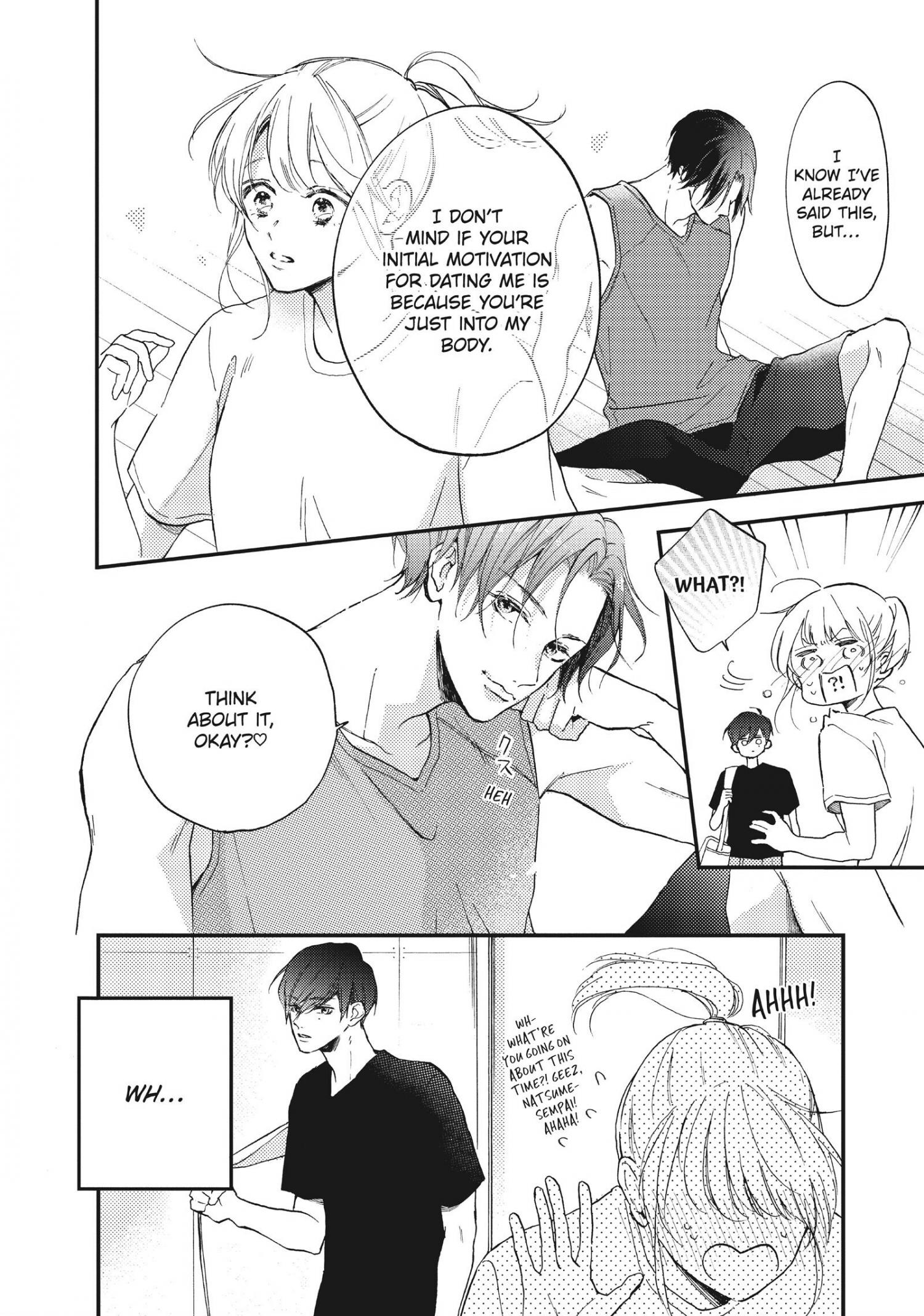 Natsume-Senpai Ni Semarareru Hibi - Chapter 9