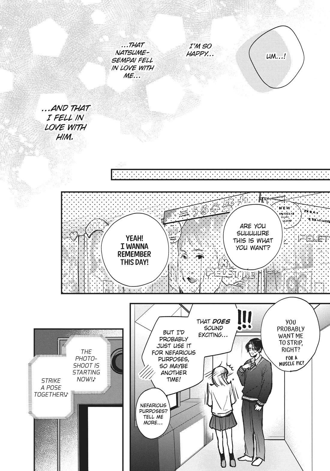 Natsume-Senpai Ni Semarareru Hibi - Chapter 25: Getting Closer To My Powerhouse Boyfriend