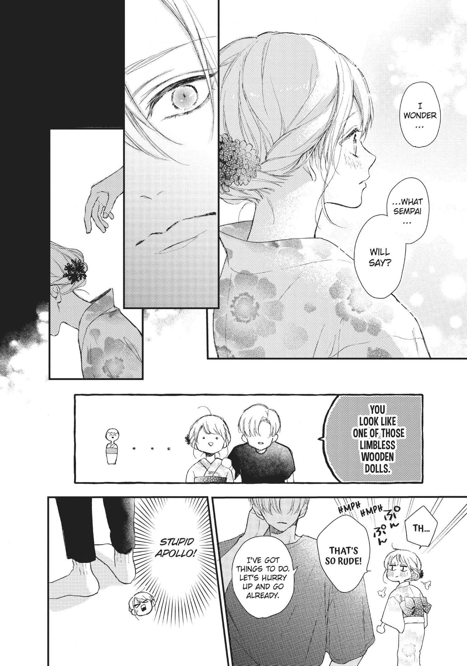 Natsume-Senpai Ni Semarareru Hibi - Chapter 16