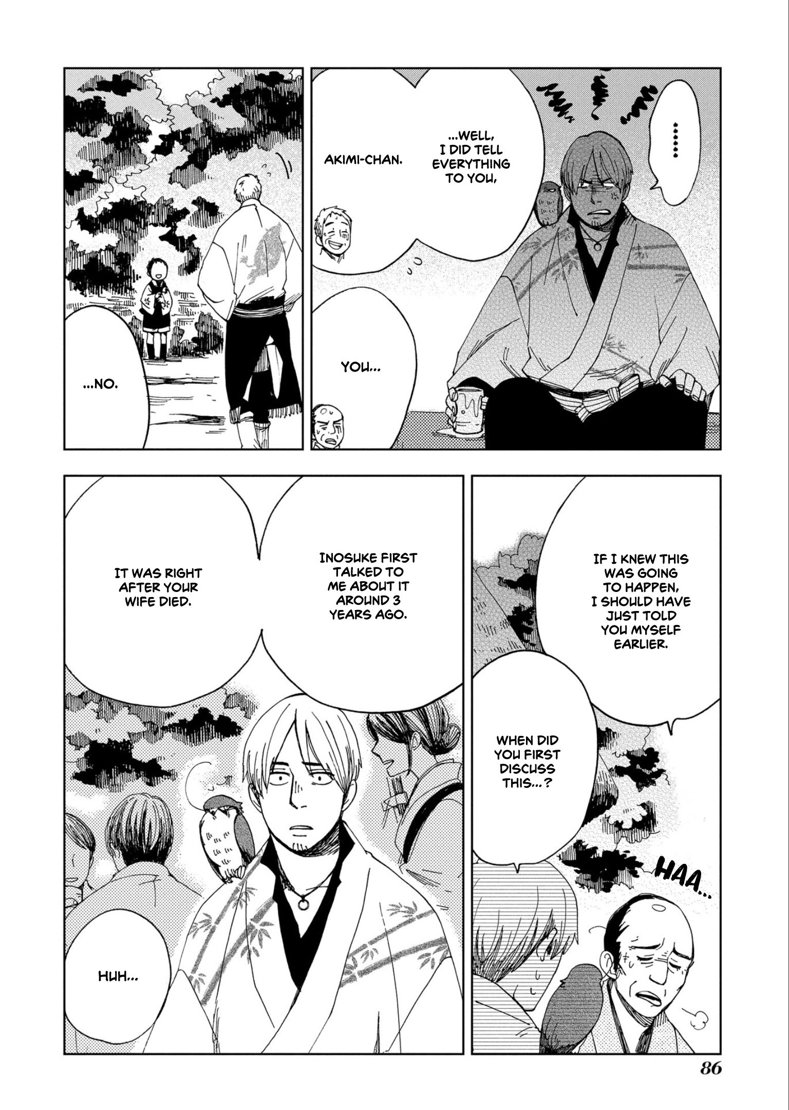 Chichi Kogusa - Vol.8 Chapter 45: Inosuke The Medicine Seller