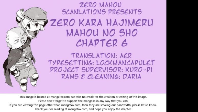 Magic Book To Start From Zero - Chapter 6