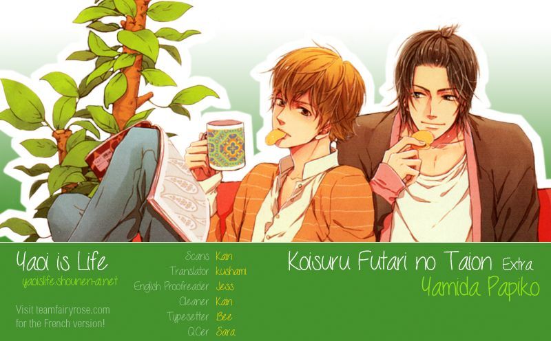 Koisuru Futari No Taion - Vol.1 Chapter 6.5 : Threemen-Talk [End]