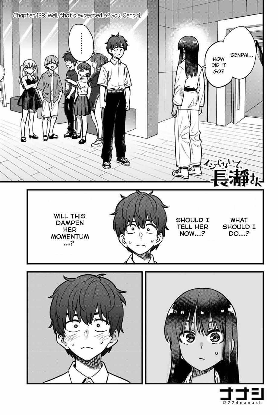 Please Don't Bully Me, Nagatoro - Chapter 138