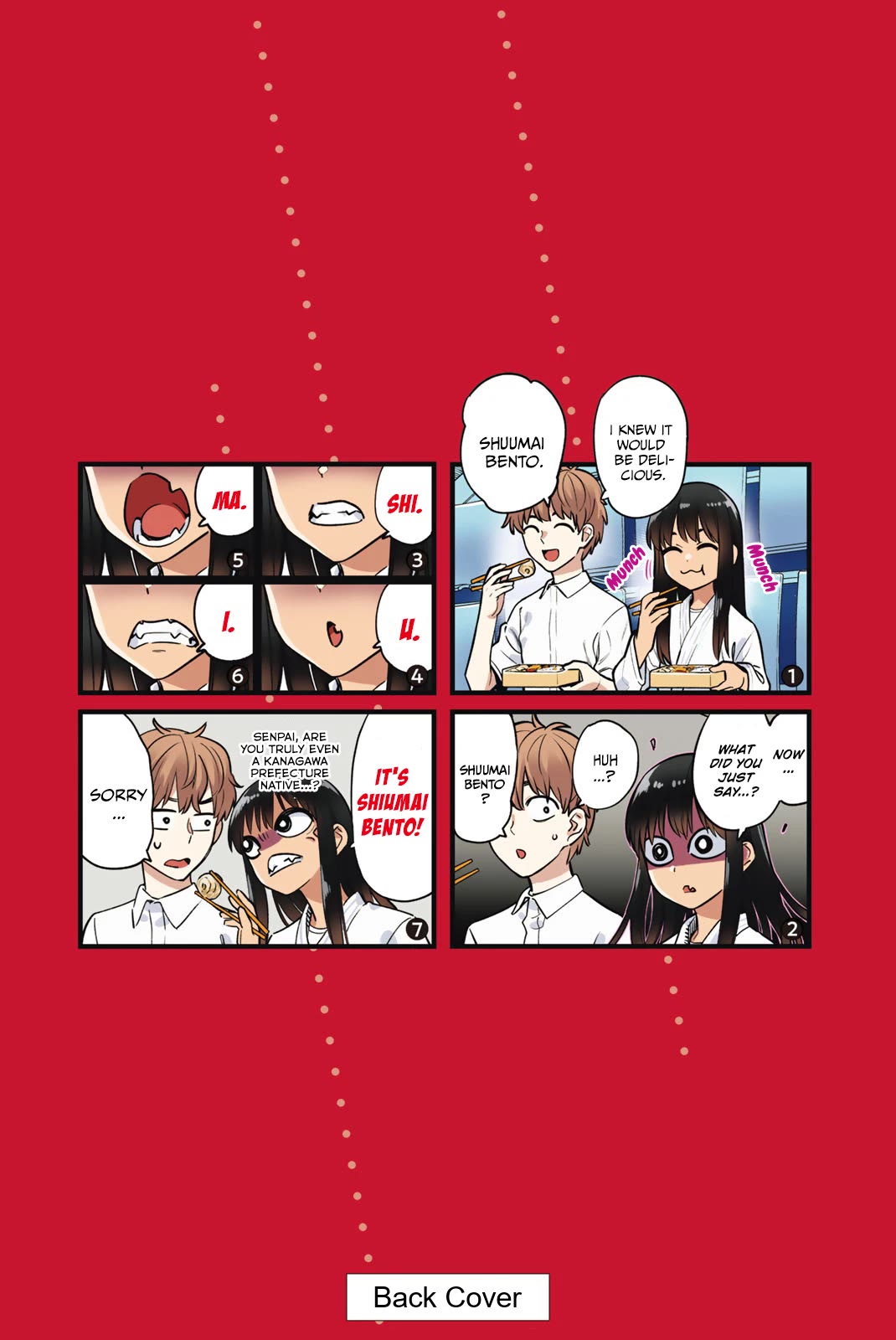 Please Don't Bully Me, Nagatoro - Chapter 138.5: Volume 18 Extras