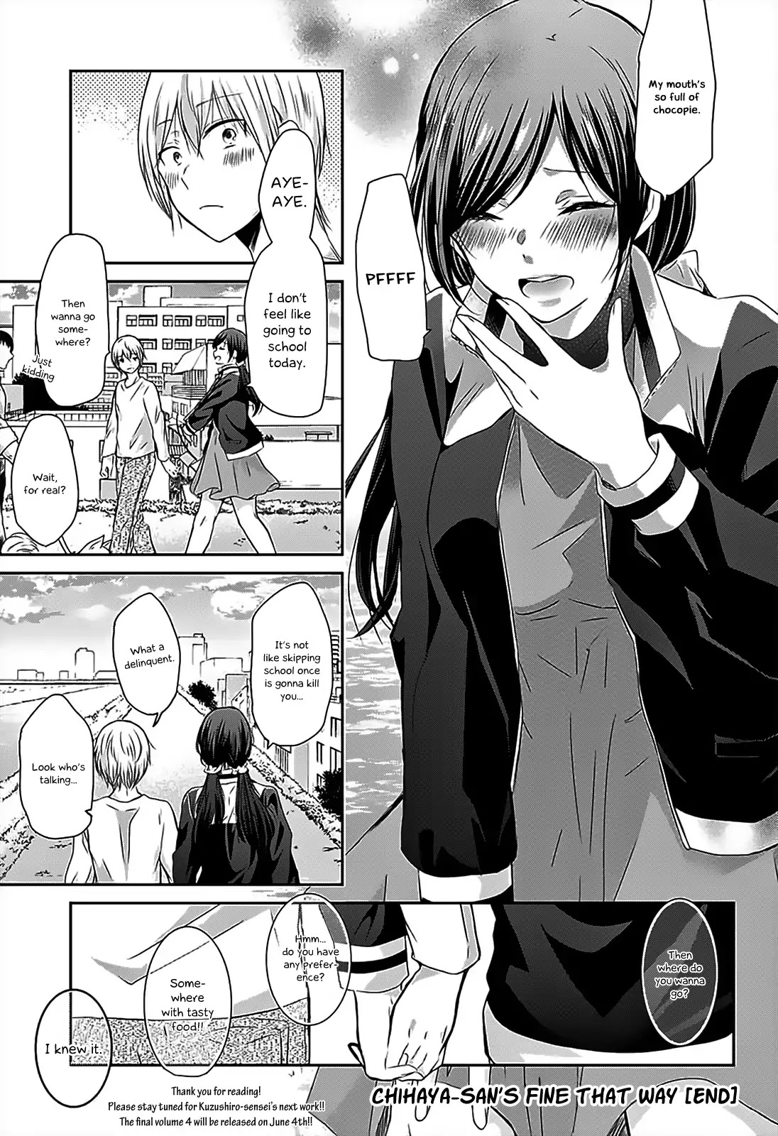 Chihaya-San's Fine That Way - Chapter 68: I Like You The Way You Are. [End]