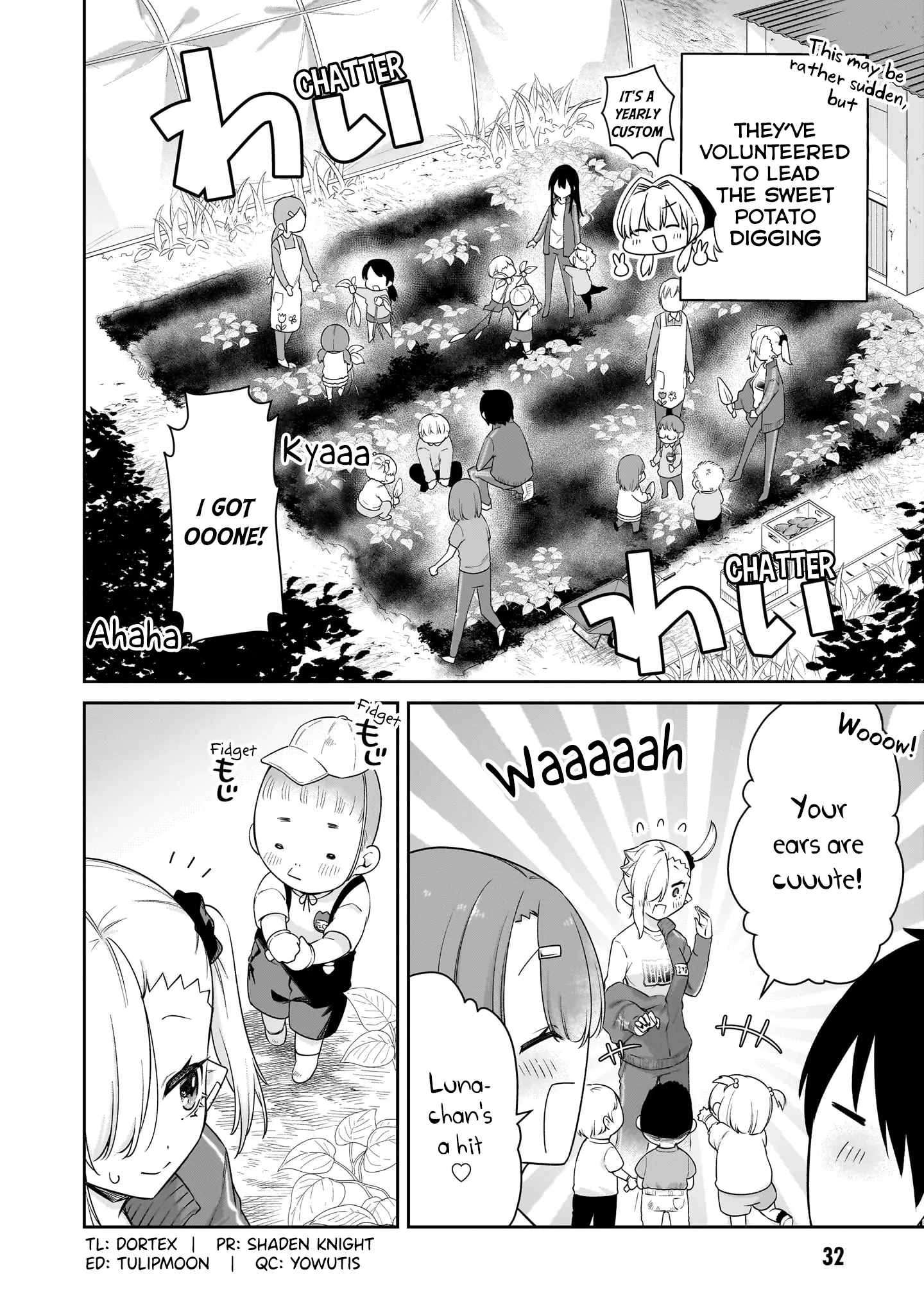 Vampire-Chan Can't Suck Properly - Vol.4 Chapter 37: Vampire-Chan X Poato Digging