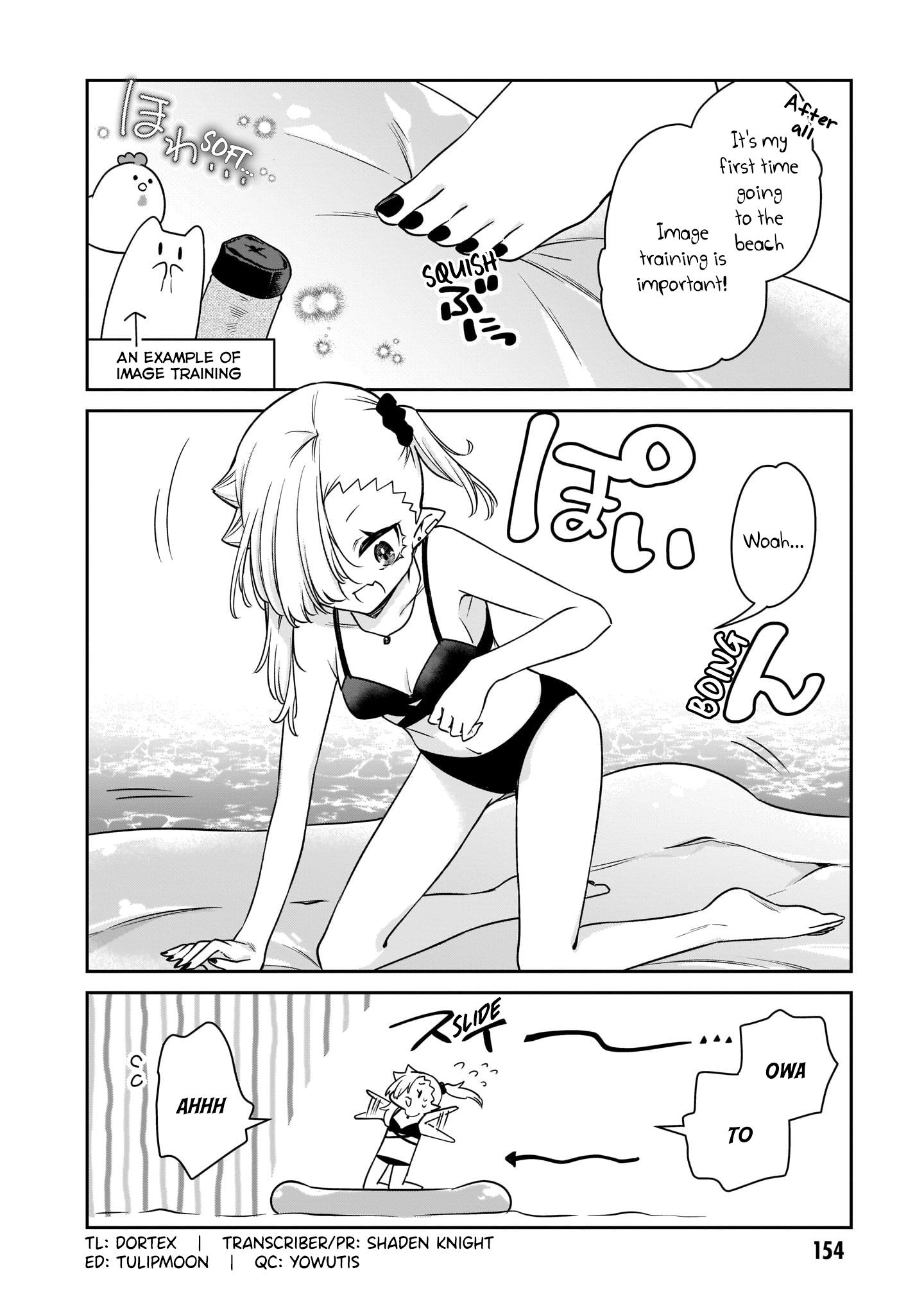 Vampire-Chan Can't Suck Properly - Chapter 22.5: Kyuuketsuki-Chan X Beach (Prep Arc)