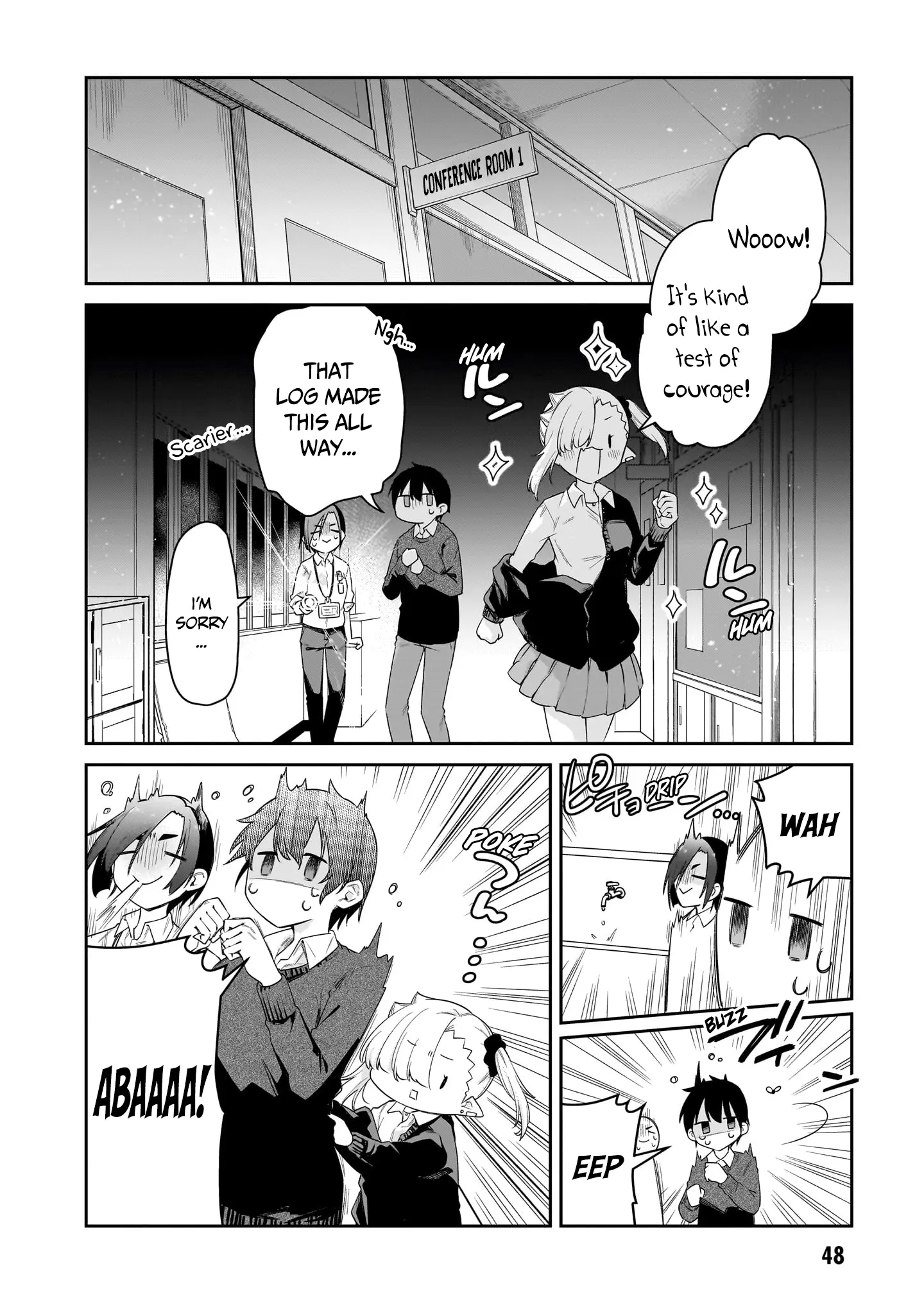 Vampire-Chan Can't Suck Properly - Vol.4 Chapter 38: Vampire-Chan And The Night Duty Experience