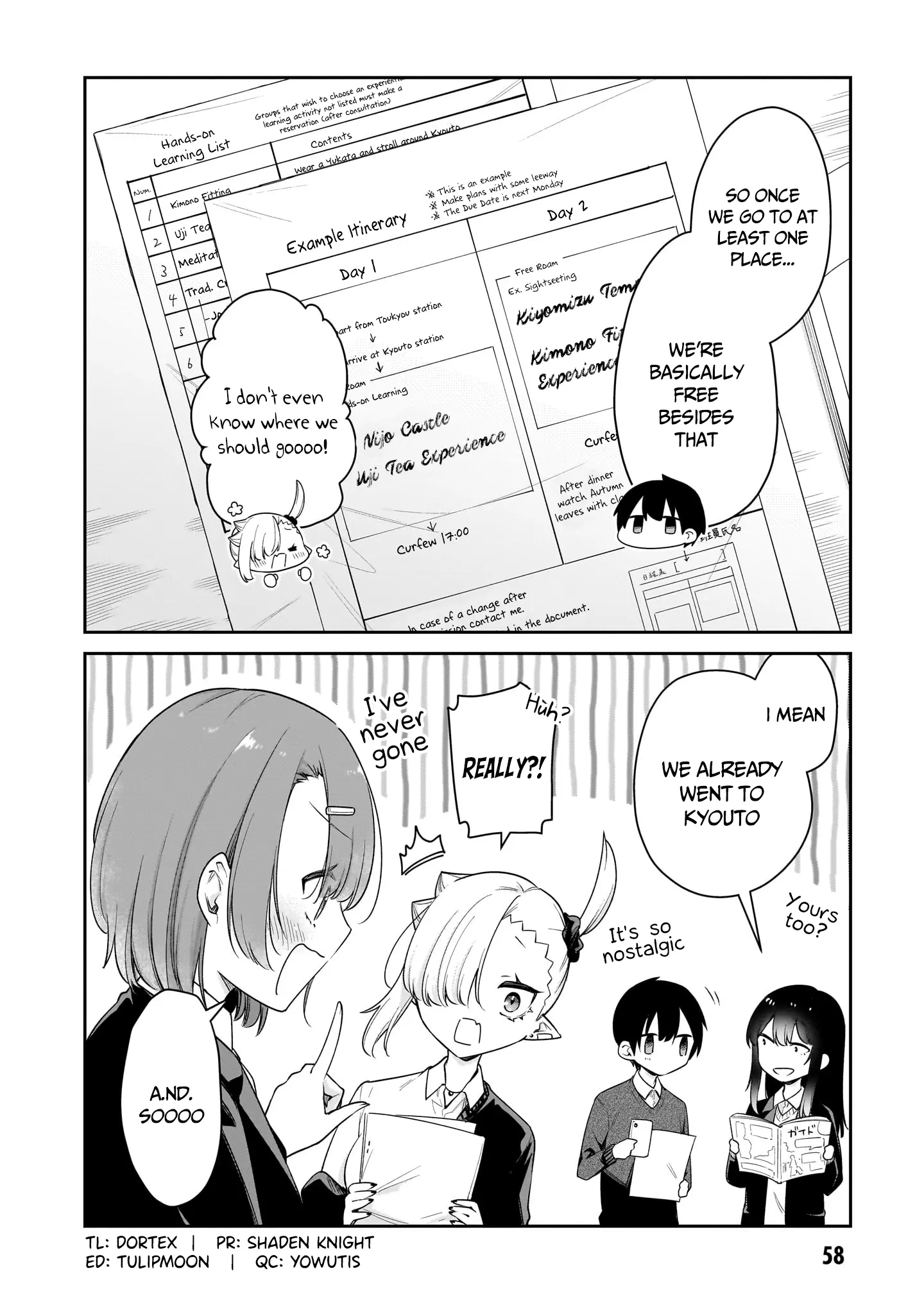 Vampire-Chan Can't Suck Properly - Vol.4 Chapter 39: Vampire-Chan And The School Trip - Part 1