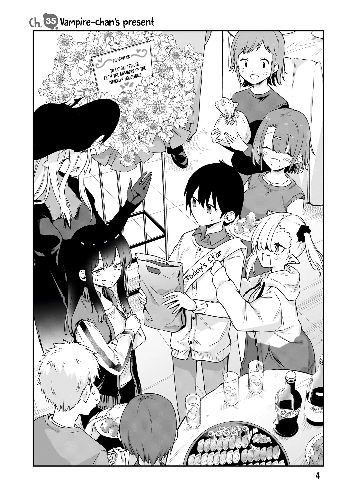 Vampire-Chan Can't Suck Properly - Vol.4 Chapter 35: Vampire-Chan's Present.