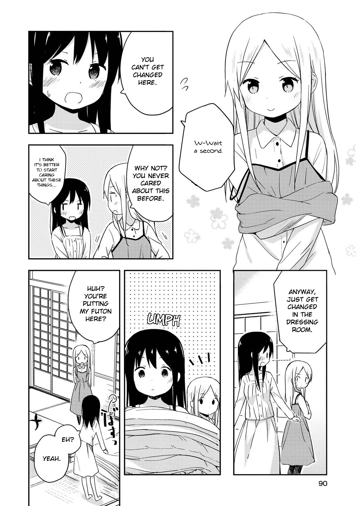 Mirai No Fu Fu Desu Kedo? - Vol.1 Chapter 6: Sleepover