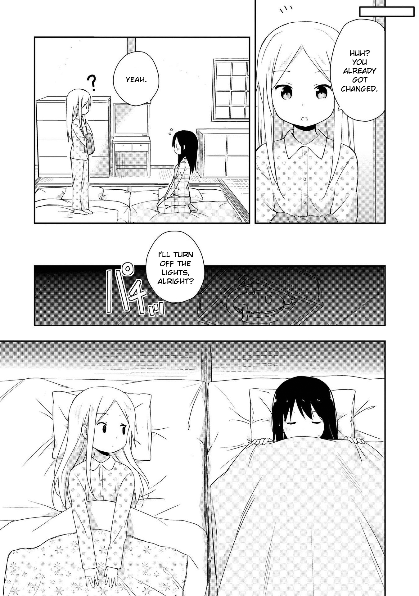 Mirai No Fu Fu Desu Kedo? - Vol.1 Chapter 6: Sleepover