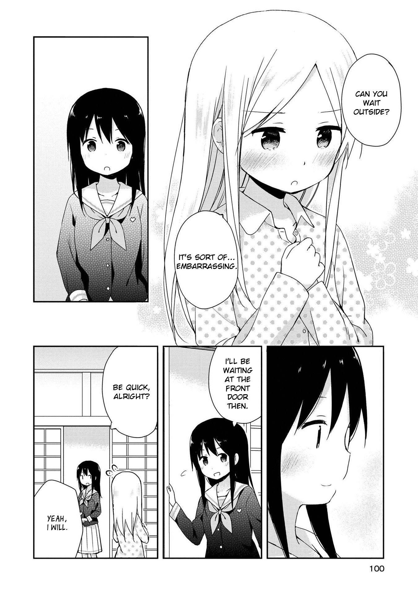 Mirai No Fu Fu Desu Kedo? - Vol.1 Chapter 6: Sleepover