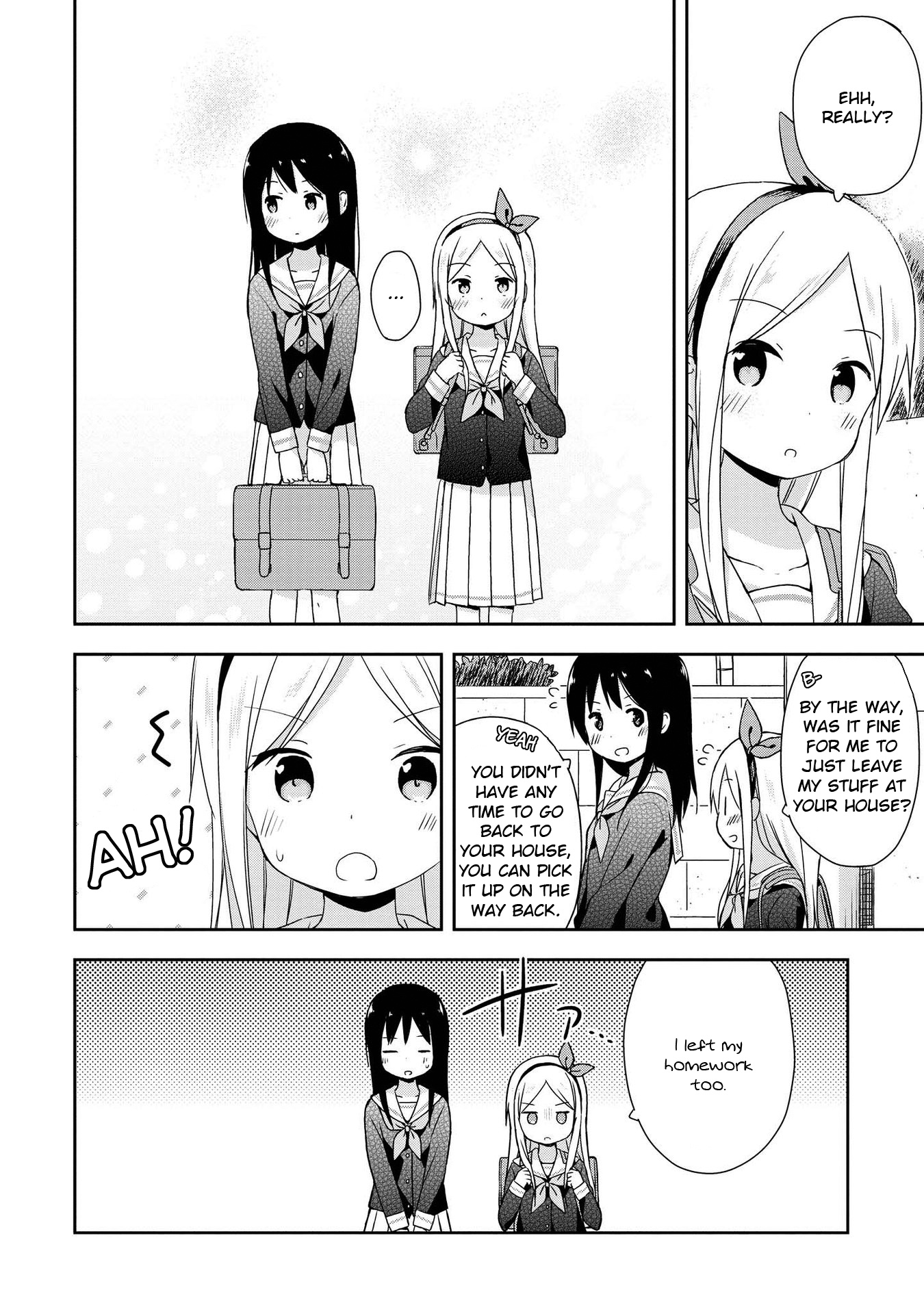 Mirai No Fu Fu Desu Kedo? - Vol.1 Chapter 6: Sleepover