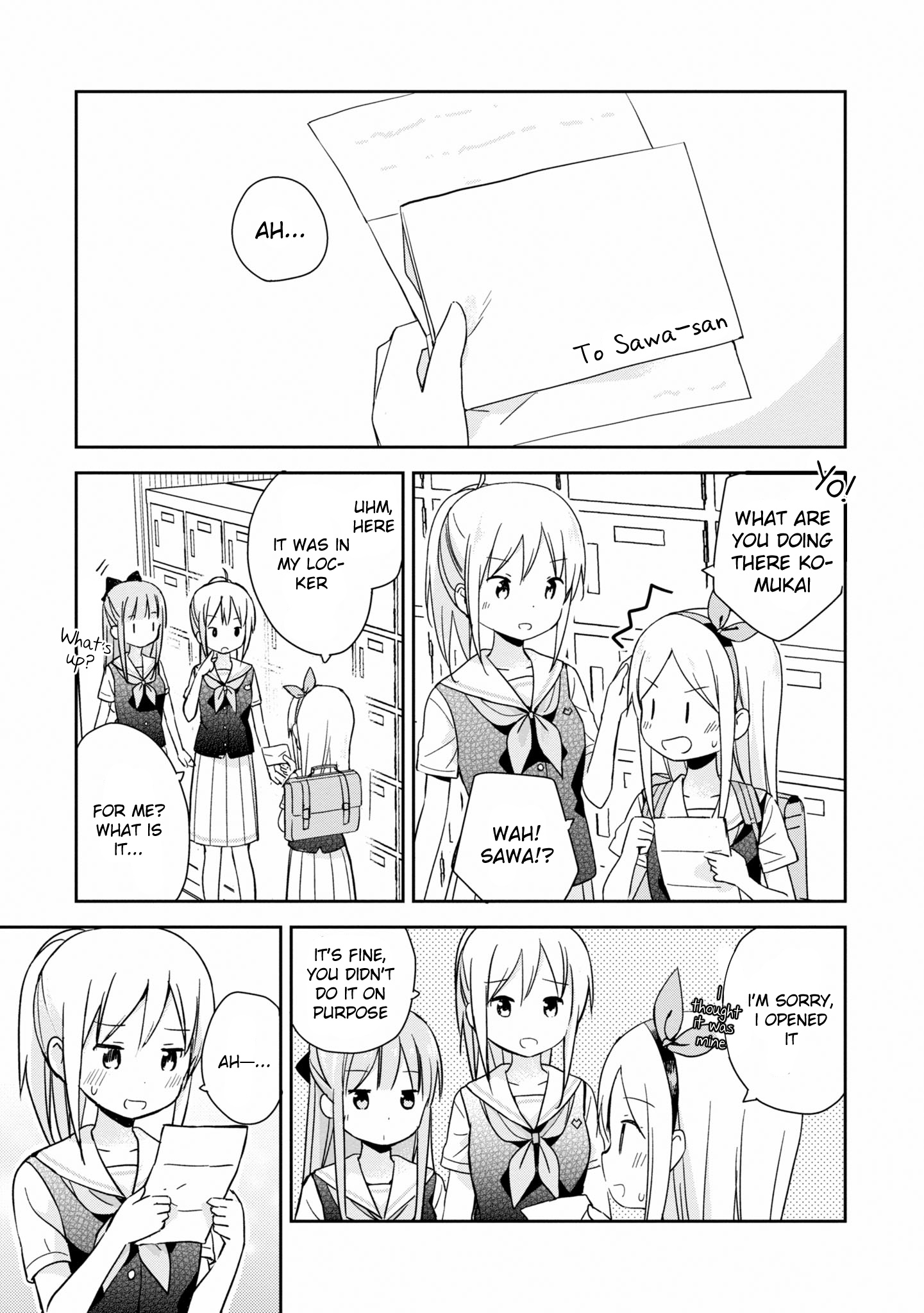 Mirai No Fu Fu Desu Kedo? - Vol.2 Chapter 16: Shoe Locker