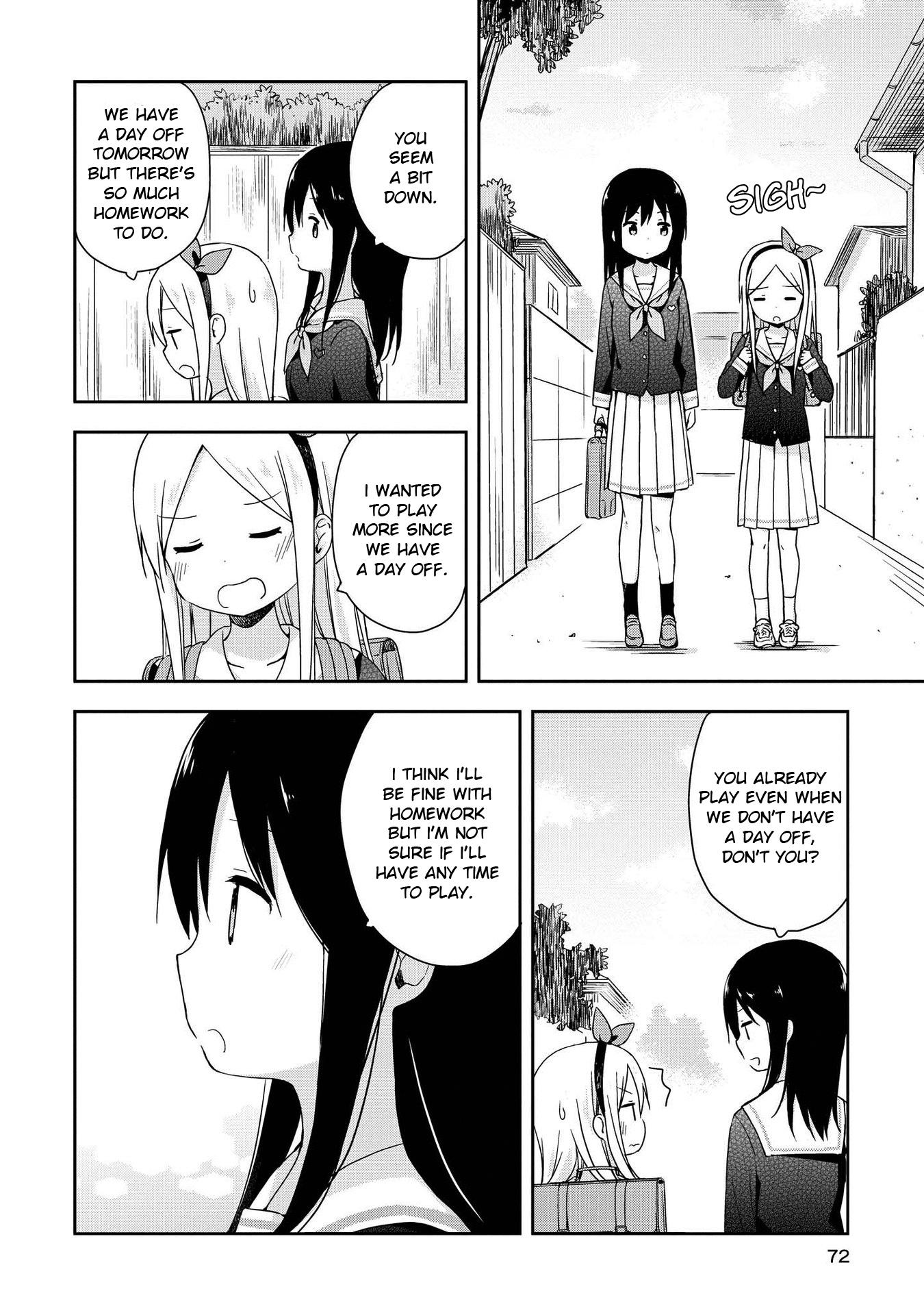 Mirai No Fu Fu Desu Kedo? - Vol.1 Chapter 5: Feeling Lonely