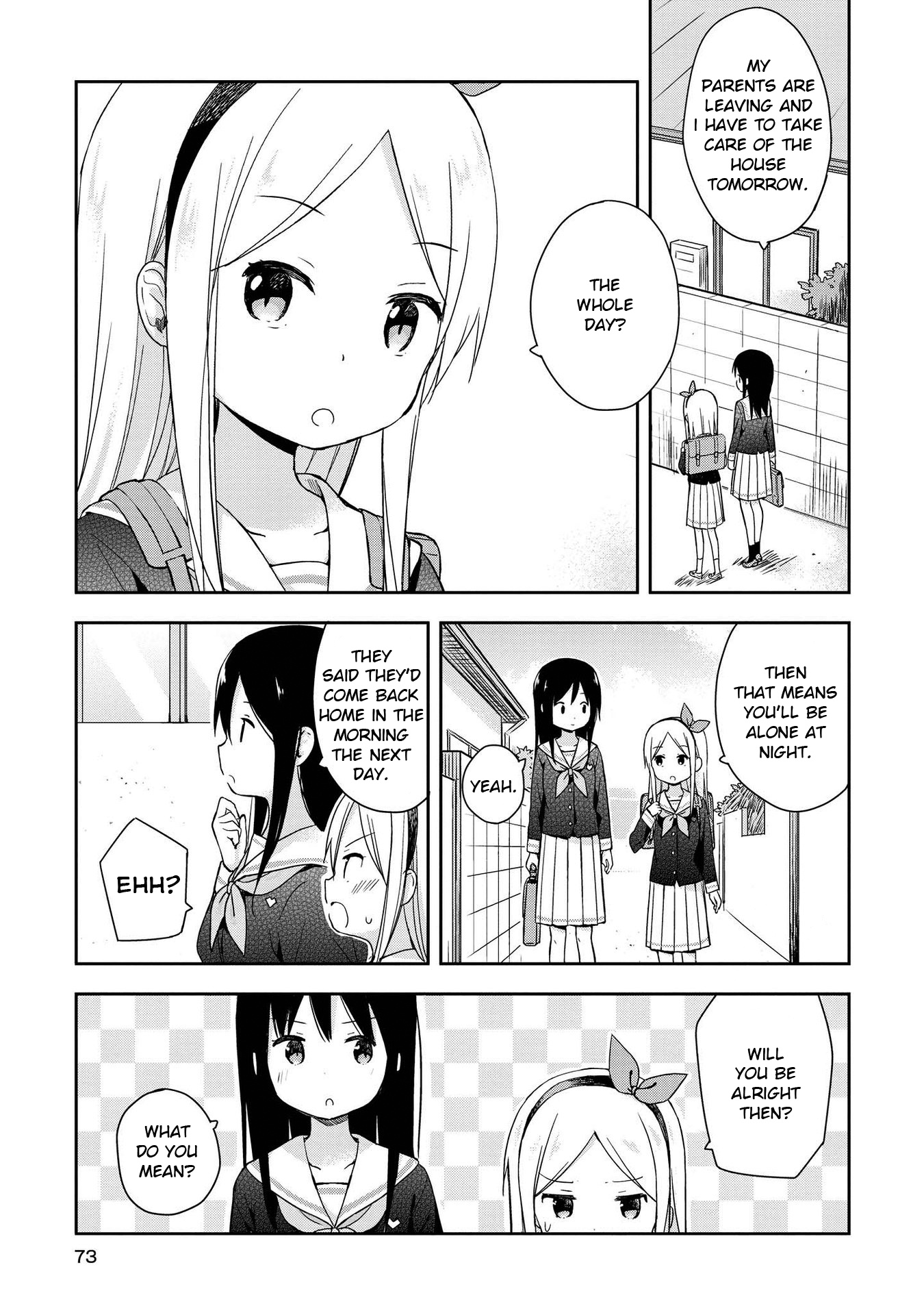 Mirai No Fu Fu Desu Kedo? - Vol.1 Chapter 5: Feeling Lonely