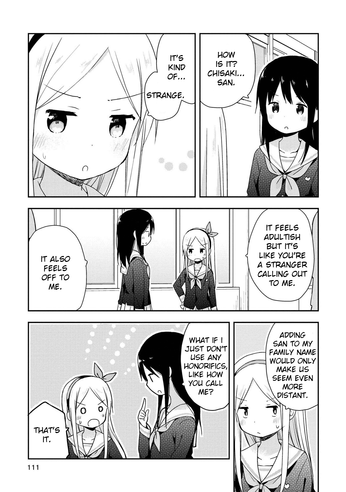 Mirai No Fu Fu Desu Kedo? - Vol.1 Chapter 7: Honorifics